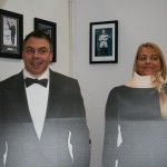 Horizon client's having their photos taken on our stand at Wales' largest Business Exhibition 2015