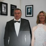 Horizon client's having their photos taken on our stand at Wales' largest Business Exhibition 2015